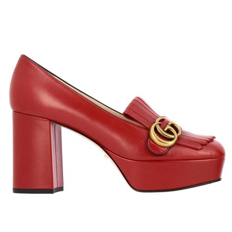 scarpe donna con tacchetto gucci